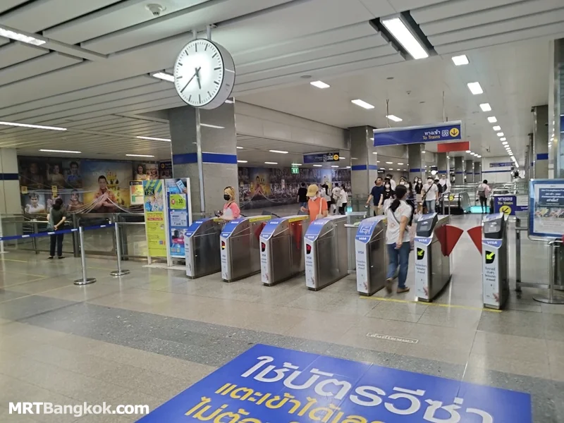 Gates at the station
