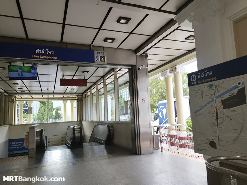 MRT Blue Line Bangkok Map, Stations, Fare & Timetable