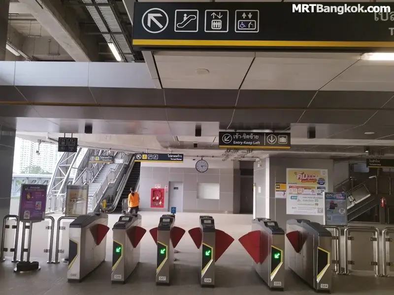 Bangkok MRT Station gates